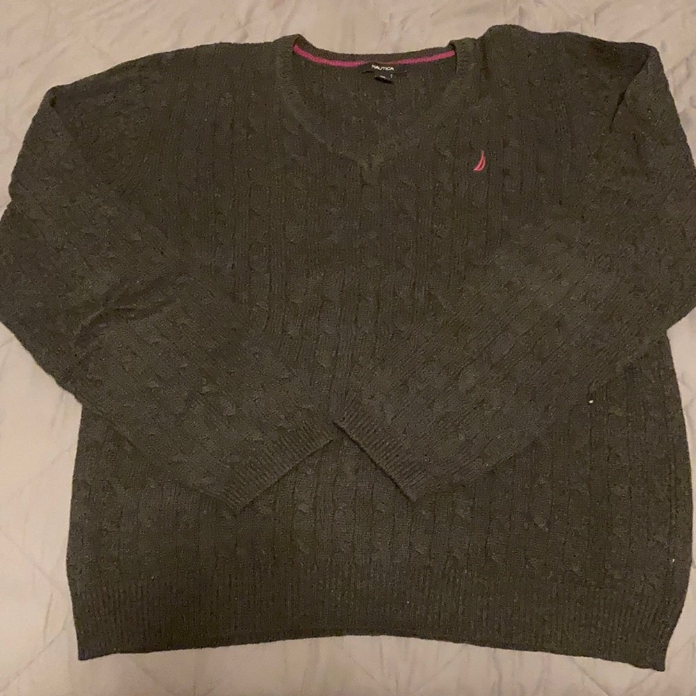 Nautica Cable-Knit Sweater Size XL